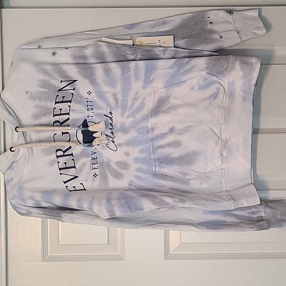 Tye Dye Evergreen, Colorado Sweatshirt